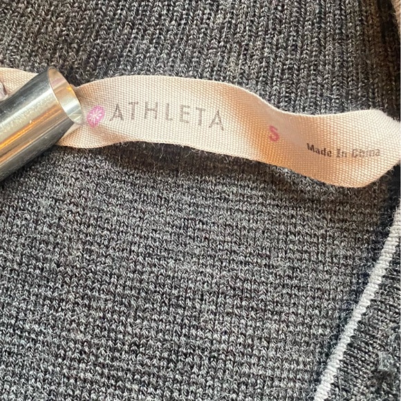 Athleta CAT TRACK CARDIGAN Gray size Small - Picture 12 of 12